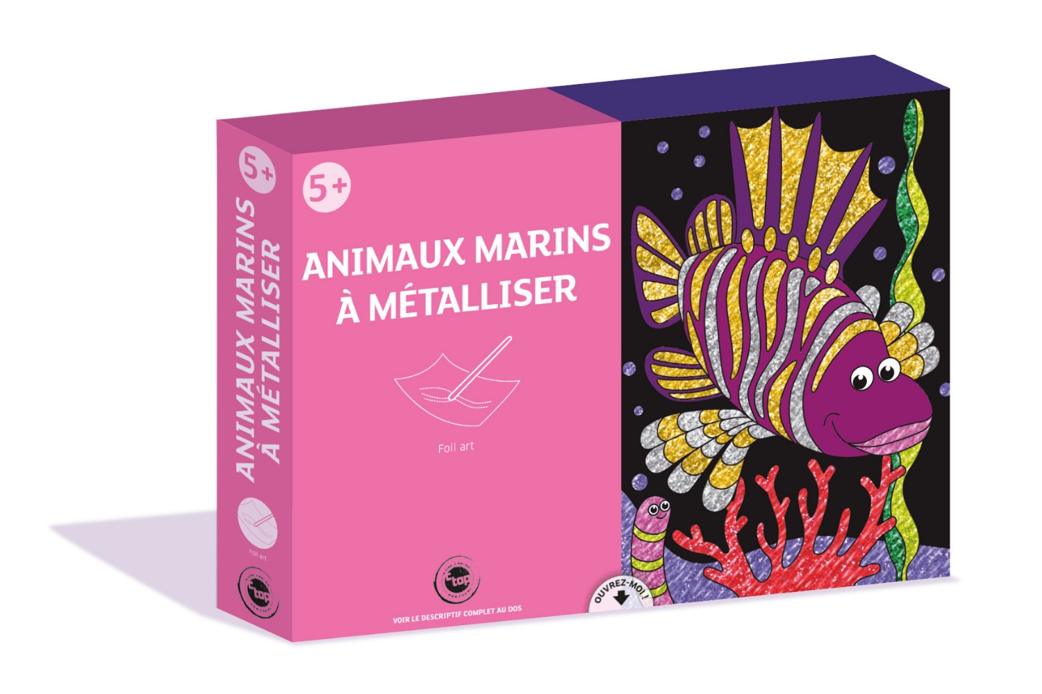 "Foil Art" animaux marins